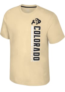 Colosseum Colorado Buffaloes Gold Bar Short Sleeve T Shirt