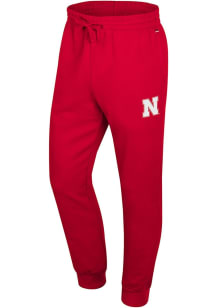 Colosseum Nebraska Cornhuskers Mens Red Charlie Sweatpants