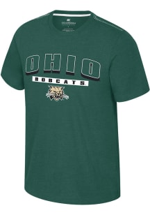 Colosseum Ohio Bobcats Green Back in Business Short Sleeve T Shirt