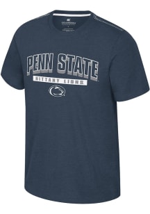 Colosseum Penn State Nittany Lions Navy Blue Back in Business Short Sleeve T Shirt