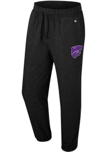 Colosseum K-State Wildcats Mens Black Revolution Jogger Pants