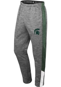 Colosseum Michigan State Spartans Mens Grey Dozzer Tapered Pants