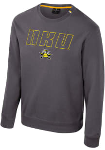 Colosseum Northern Kentucky Norse Mens Charcoal Zion Long Sleeve Crew Sweatshirt