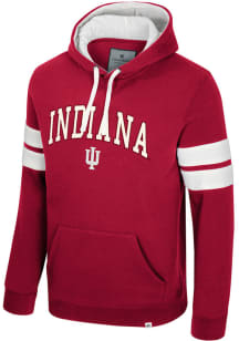 Colosseum Indiana Hoosiers Mens Cardinal The Game of Games Long Sleeve Hoodie
