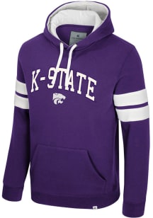 Colosseum K-State Wildcats Mens Purple The Game of Games Long Sleeve Hoodie