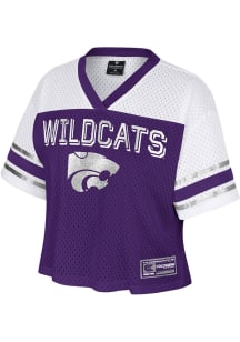 K-State Wildcats Womens Colosseum Posh Fashion Football Jersey - Purple