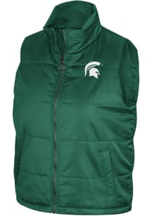 Colosseum Michigan State Spartans Womens Green Sylvie Vest