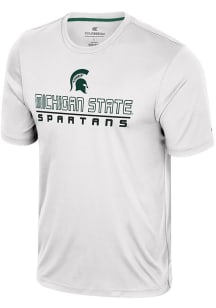 Colosseum Michigan State Spartans White Bird Law GCC Short Sleeve T Shirt