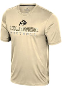 Colosseum Colorado Buffaloes Gold Bird Law GCC Football Short Sleeve T Shirt
