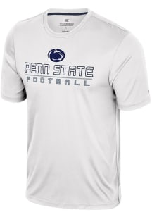 Colosseum Penn State Nittany Lions White Bird Law GCC Football Short Sleeve T Shirt