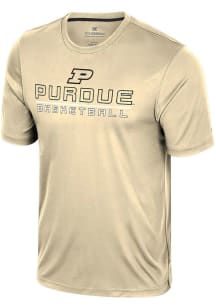 Colosseum Purdue Boilermakers Gold Bird Law GCC Basketball Short Sleeve T Shirt