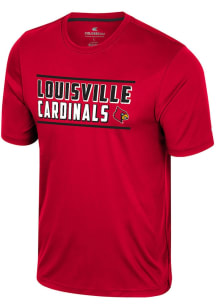 Colosseum Louisville Cardinals Red Bird Law GCC Short Sleeve T Shirt