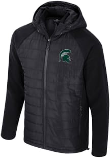 Colosseum Michigan State Spartans Mens Black Block The Sun Medium Weight Jacket