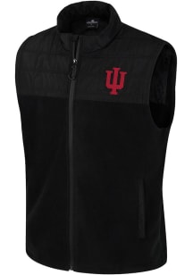 Colosseum Indiana Hoosiers Mens Black Block The Sun Sleeveless Jacket