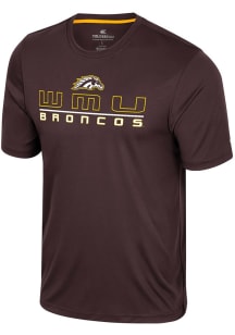 Colosseum Western Michigan Broncos Brown Bird Law GCC Short Sleeve T Shirt