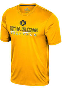 Colosseum Central Oklahoma Bronchos Gold Bird Law GCC Short Sleeve T Shirt