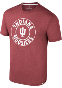Colosseum Indiana Hoosiers Cardinal Virtual Reality Short Sleeve Fashion T Shirt