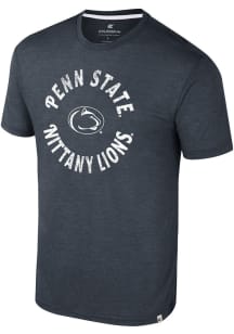 Colosseum Penn State Nittany Lions Navy Blue Virtual Reality Short Sleeve Fashion T Shirt