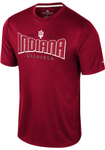 Colosseum Indiana Hoosiers Cardinal Two Pills Short Sleeve T Shirt