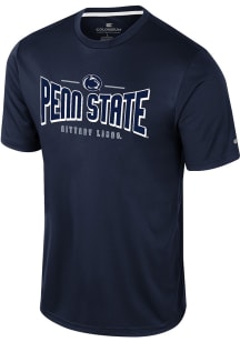 Colosseum Penn State Nittany Lions Navy Blue Two Pills Short Sleeve T Shirt
