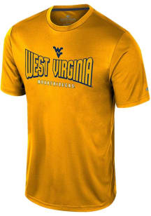 Colosseum West Virginia Mountaineers Gold Two Pills Short Sleeve T Shirt