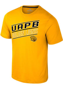 Colosseum Arkansas Pine Bluff Golden Lions Gold Truth Short Sleeve T Shirt