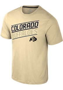 Colosseum Colorado Buffaloes Gold Truth Short Sleeve T Shirt