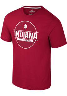 Colosseum Indiana Hoosiers Cardinal Truth Two Short Sleeve T Shirt