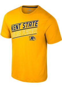Colosseum Kent State Golden Flashes Gold Truth Short Sleeve T Shirt