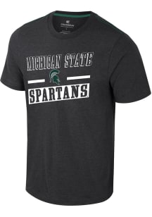 Colosseum Michigan State Spartans Black Neo Short Sleeve T Shirt