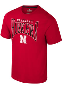 Colosseum Nebraska Cornhuskers Red Truth Two Short Sleeve T Shirt