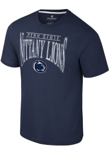 Colosseum Penn State Nittany Lions Navy Blue Truth Two Short Sleeve T Shirt