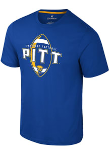 Colosseum Pitt Panthers Blue Truth Two Short Sleeve T Shirt