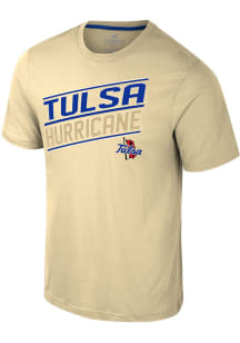 Colosseum Tulsa Golden Hurricane Gold Truth Short Sleeve T Shirt