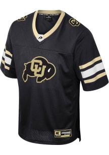 Colosseum Colorado Buffaloes Black Field Time Football Jersey