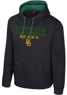 Colosseum Baylor Bears Mens Black Charlie Long Sleeve Hoodie