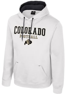 Colosseum Colorado Buffaloes Mens Gold Charlie Long Sleeve Hoodie