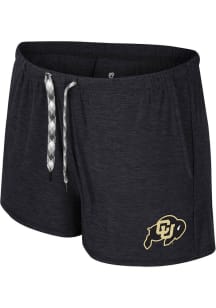 Colosseum Colorado Buffaloes Womens Black Dash Shorts