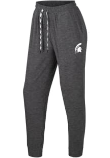 Colosseum Michigan State Spartans Womens Dash Charcoal Sweatpants