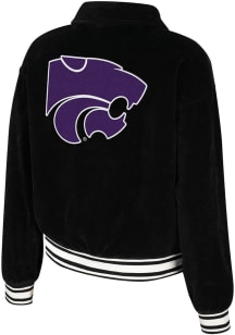 Colosseum K-State Wildcats Womens Black Limo Light Weight Jacket