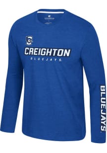 Colosseum Creighton Bluejays Blue Back in Business Long Sleeve T Shirt