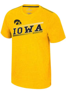 Colosseum Iowa Hawkeyes Gold Dance Marathon Short Sleeve T Shirt