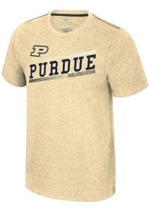 Colosseum Purdue Boilermakers Gold Dance Marathon Short Sleeve T Shirt