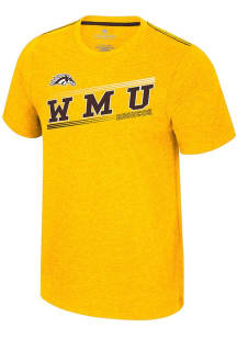 Colosseum Western Michigan Broncos Gold Dance Marathon Short Sleeve T Shirt