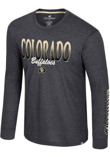 Colosseum Colorado Buffaloes Black Frank Long Sleeve T Shirt