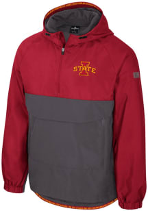 Colosseum Iowa State Cyclones Mens Cardinal Gives Back Anorak Light Weight Jacket