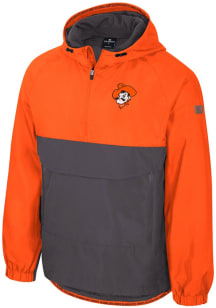 Colosseum Oklahoma State Cowboys Mens Orange Gives Back Anorak Light Weight Jacket