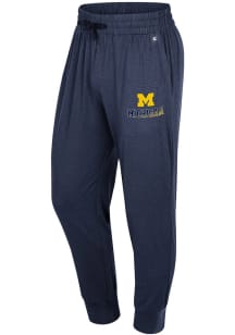Colosseum Michigan Wolverines Mens Blue Mac Jogger Pants