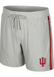 Colosseum Indiana Hoosiers Mens Ash Mac Shorts
