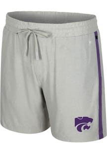Colosseum K-State Wildcats Mens Ash Mac Shorts